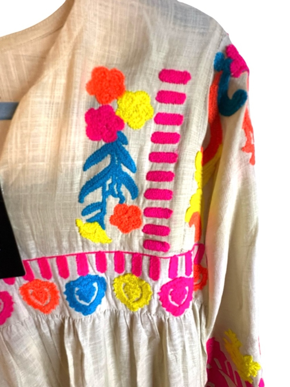 Sana Safinaz NWT Cotton Embroidered summer Dress in Sz S - Picture 3 of 7